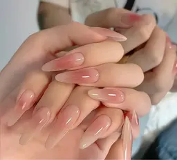 [長さ出し]オーロラネイル/ミラーネイル/マグネット／ラメグラ/ワンカラー/フレンチ