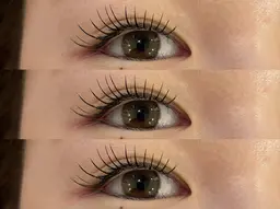 【まとめ割】マットフラットラッシュ120本＋眉毛Wax脱毛【鎮静ジェル付き】【エクオフあり♡】
