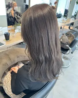 暗染め剥がしぶりーちなしダブルカラー💜明るくなりすぎたくない方におすすめ📢