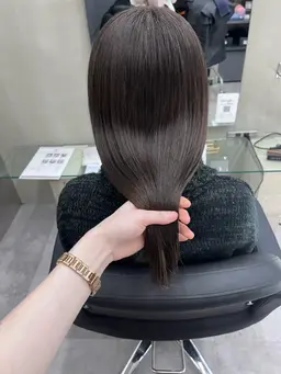 艶カラー+Aujua6stepトリートメント