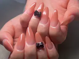 🛼💭*ワンカラー/グラデーション.♡*゚🛼マグネット選択可💖シンプル/オフィス/平日ご予約でパーツプレゼント🎁