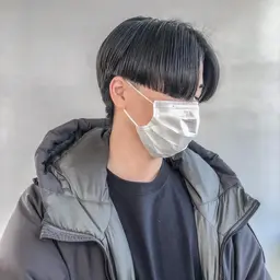 メンズカット＋髪質改善ストレート（縮毛矯正）