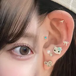 【両耳10個まで】💟耳つぼJewelry➕パリジェンヌorラッシュリフト🦄