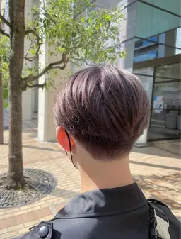 【💫メンズ限定💫】カット＋透明感カラー+クイックトリートメント