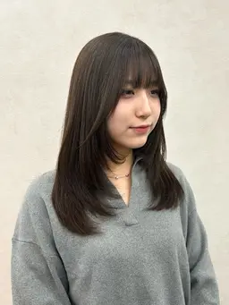 【🌼どんなスタイルでも似合わせ🌼】　　　　　　　　　デザインカット➕3stepトリートメント🫧　メンズのお客様も◎