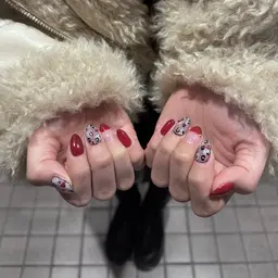 【技術向上】(オフなし)ワンカラー🏭ネイルモデル募集・お直し不可😞ご理解頂ける方のみ‼️