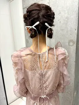 結婚式ヘアアレンジ💐🤍