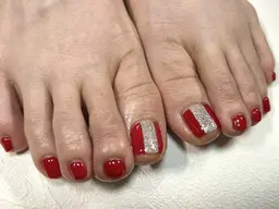 オフ込み♪【FOOT】サンプルから選べる定額★親指アート 5,700