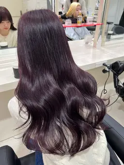 💞カット+暖色ブリーチなしダブルカラー+髪質改善TOKIOトリートメント💞炭酸spa💞