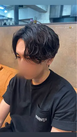 【men's限定】cut + perm