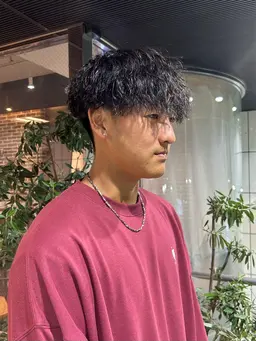 【U24】カット✂️＋パーマ🌀(レディースもメンズも🙆🏻‍♀️)