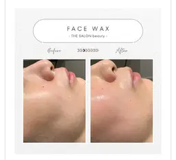 顔WAX脱毛+ハンドフェイシャル（WAX脱毛による産毛除去とオールハンドによるお顔のマッサージ）