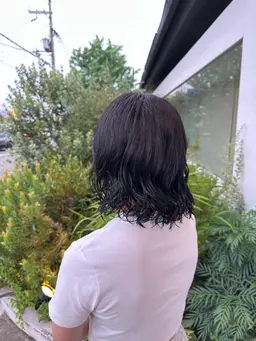 【レディース限定】  毎週水曜日18時​〜​  ミディアム​〜​ボブのカット＋パーマ✨️