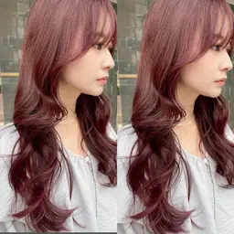 【🍒暖色カラー🍒】大人気 ❕暖色系ワンカラー＋カット＋保湿トリートメント🤍