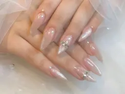 【本日限定🉐】オフありマグネットネイル💖ご新規様オフ無料✨【ミニモ限定🉐大きいパーツ1つ無料】