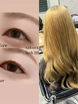 🌸当日予約1名様限定🌸全体カラー+髪質改善トリートメント+まつ毛パーマ