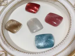 【Jrネイリスト】オフありハンド💎マグネット🧲or温度で色味が変わるサーモフラッシュネイル※詳細確認してください。