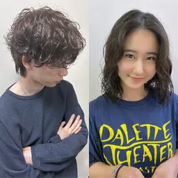 🌀トレンドパーマ🌀カット➕パーマ➕トリートメント【メンズ・レディース】