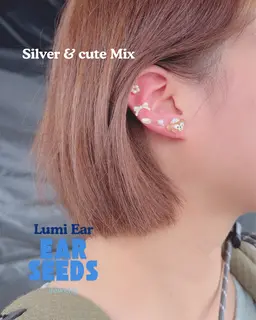 大バズり中🦩🎀 キャラパーツもOK ♡‧₊˚トレンド両耳6つモニター価格🤍🧁