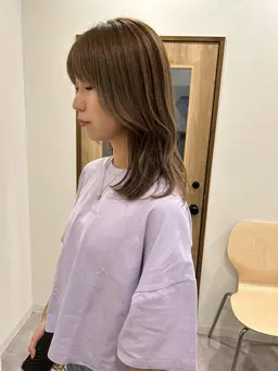 ✨今話題のダメージレス透明感カラー✨ブリーチなしのダブルカラー＋トリートメント￥12000