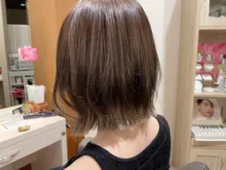 【🔥2番人気🔥】艶カラー+Aujua4STEPトリートメント