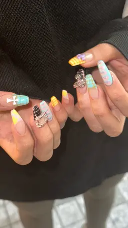 【hand】11/28.29限定★長さ出し+フルアート(オフ込み)