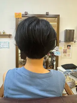 レディースカット　ショートモデル