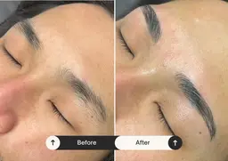 【無料モデル】メンズ眉毛スタイリングWAX×毛流れ改善眉パーマモデル 0円