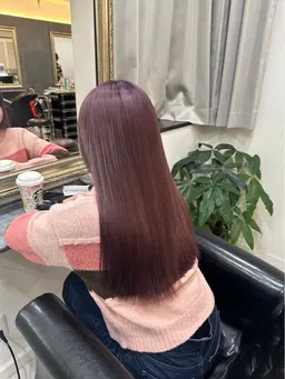 👑人気No.1👑ケアブリーチ＋カラー＋トリートメント(リタッチ可🙆‍♀️)