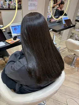 【艶髪ストレート✨️】縮毛矯正+高保湿トリートメント