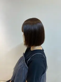 ボブヘア カットモデル