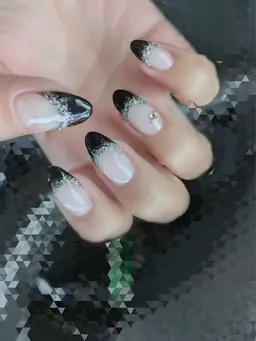 【期間限定💝モニターさん募集】シンプルネイル（ワンカラー･グラデ･フレンチ、ラメかけ、ラメライン無料✨ご新規様オフ無料