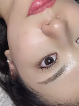 自まつ毛育成まつげパーマ👀✨