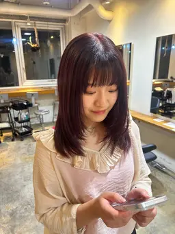 【大人気メニュー】イルミナorN.カラー🪸＋似合わせカット