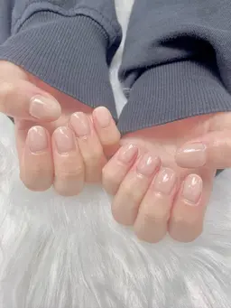 【Jrネイリスト】(オフなし)🤍ワンカラー