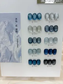 💅ジュニアネイリスト🧊🩵マグネットコース　2色可🩵【新規オフ無料】💅ハンドネイル🧊