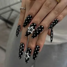 ☁️🖤スカルプアート(オフなし)