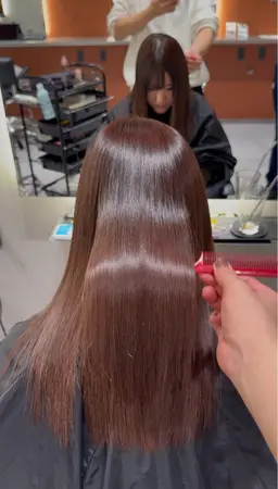 [イチオシ]⭐️うる艶美髪矯正⭐️+トリートメント