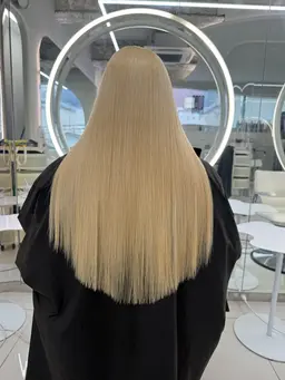 美髪質改善ハリウッドトリートメント+カラー