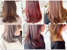 《デザインカラー♪》インナー/イヤリング*カラー+トリートメント[津市/久居]