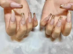 【本日限定】オフ無/有🩷チップ長さだし10本込み🍯持ち込みデザイン120分🎀🪄(6本アート)