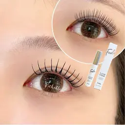 👀💕束感コーティング剤プレゼント＋フラットラッシュ120本👀💕お家でも簡単に韓国🇰🇷束感まつ毛に🥺💘