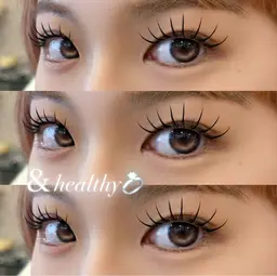 🫧＆healthy 🫧 フラットラッシュ+パーマ(120本8000円)(140本8500円)