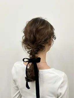 【ヘアセットモデル】ヘアアレンジ🩶