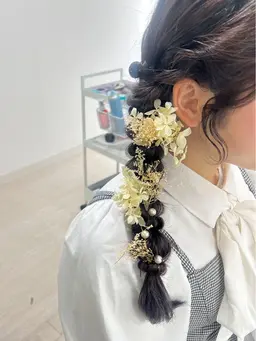 お子様ヘアセット