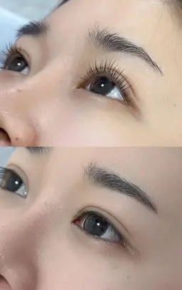 『次世代』パリジェンヌラッシュリフト上(トリートメント付き)¥3990円