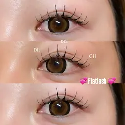 【当日限定💞】マツエク100本🍒ྀི束感コーティング付き️🫧セーブルorフラットラッシュ(+500円)