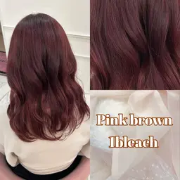 【ブリーチなして透明感カラー🫧】【12月限定】ケアカラー+3stepトリートメント¥13200→11000