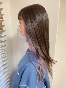 💇♀️似合わせカット💇♀️+【✨大人気✨🌈インナーカラー🌈】🦄髪質改善トリートメント🦄
