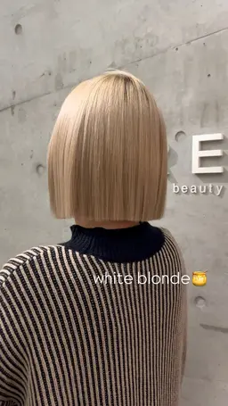 【ハイトーン】ブリーチ＋オンカラー＆トリートメント🧴✨